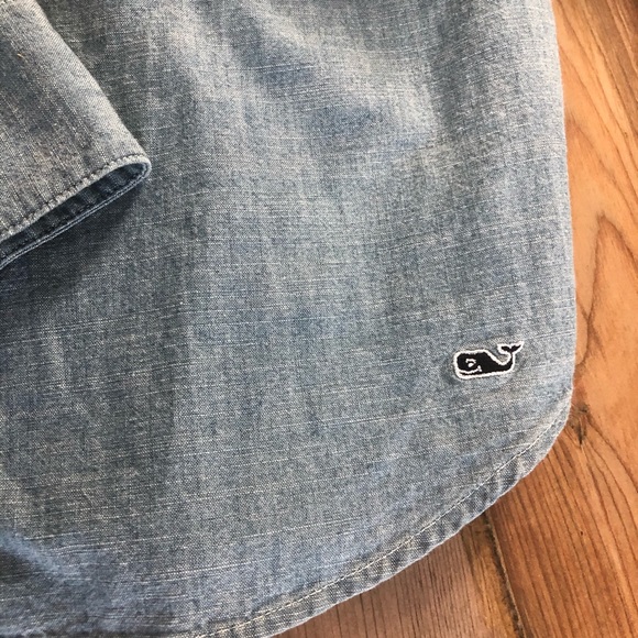 Vineyard Vines denim shirt size 2 - Picture 3 of 5